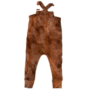 Jax + Lennon Overalls 6-12M Brown